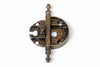Cerniera Per Mobili A0057 Bronzo Antic 35X18 Mm- 10,0 Pz