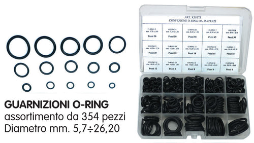 Cassetta O-Ring Mista 354 Pz- Amaflex- 1,0 Confezione