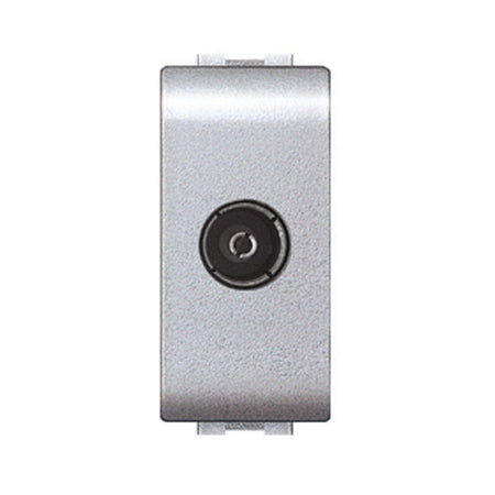 Life 4048/1 Tec Presa Coassiale Tv Diretta Argento- 12,0 Pz