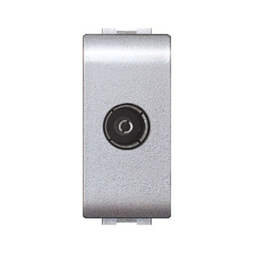 Life 4048/1 Tec Presa Coassiale Tv Diretta Argento- 12,0 Pz