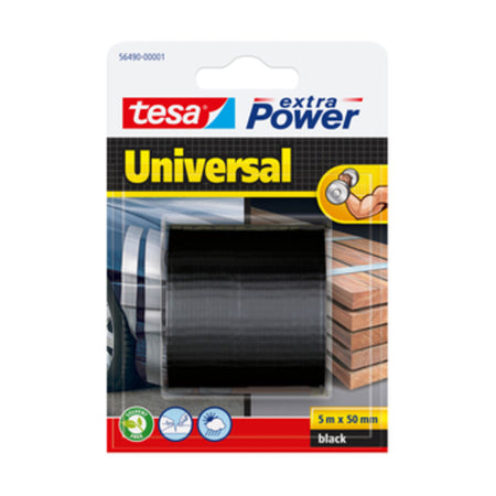 Nastro Americano Extra Power 50Mmx 5M Nero- Tesa- 4,0 Pz