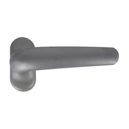 Maniglia Per Infissi Alluminio Silver- 1,0 Coppie