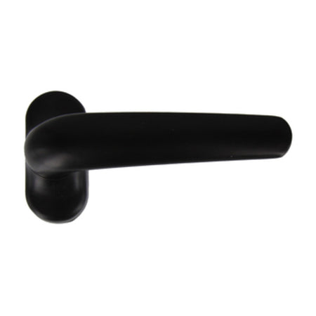 Maniglia Per Infissi Alluminio Nero- 1,0 Coppie