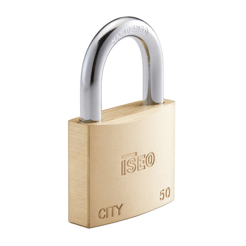 City By Iseo Lucchetto Ott Rettang 50 Mm Cifr Unic- Iseo Serrature- 1,0 Pz