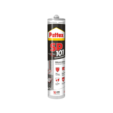 Pattex Silicone Sp101 Trasparente 280 Ml Cartuc.- Henkel Italia- 1,0 Pz
