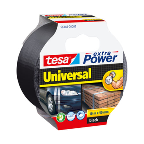Nastro Americano Extra Power 50Mmx10M Nero- Tesa- 6,0 Pz