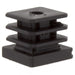 Puntale Alettato 20X20 Mm Forato 10Ma Plast Nero- 50,0 Pz