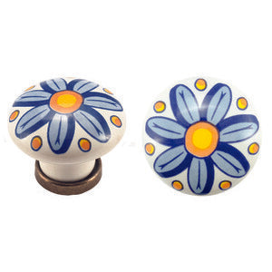 Bl Pomolo Porcellana C/Base F/28 2 Pz- 5,0 Blister