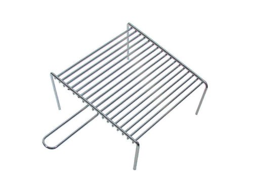 Griglia Pesante Con Piedi 1 Manico Cm.33X37 Lapillo