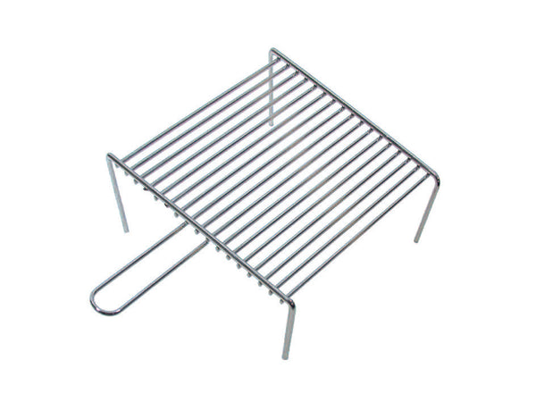 Griglia Pesante Con Piedi 1 Manico Cm.33X37 Lapillo