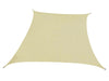Vela Ombreggiante Poliestere Quadra Beige Mt.3X4 Vette