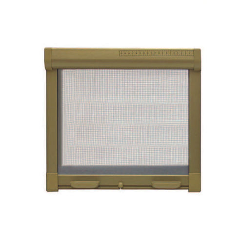 Zanzariera A Rullo Verticale Con Frizione Colore Bronzo Cm.60X150H. Sangiorgio