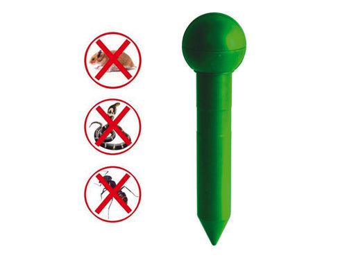 Scaccia Talpe E Roditori Ultrasuoni A Batterie Cm.28H. Il Campo