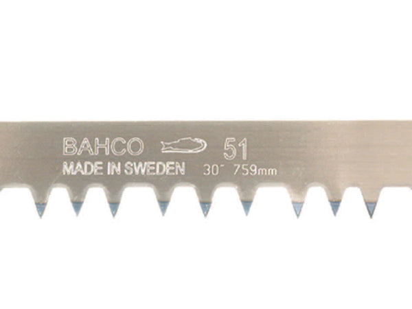 Lame In Acciaio Temprato Denti Continui Per Segoncino- - Cm.53 (51-21/B) - 10 Blister Bahco