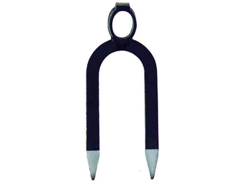 Zappone Bidente Occhio Ovale Orsatti Gr.900 Cm.12X30H. Occhio Ø Mm.34/37 Il Campo