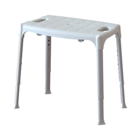 Lukas Sgabello Bagno Regolabile Big Eh-Ss-Pp-Bx- Alle Estremit? Delle Gambe Quattro Puntali In Gomma Antiscivolo Garantiscono Stabilit?. Si Assembla Facilmente Senza Nessun Attrezzo. Non Richiede Manutenzione Ed È Facile Da Lavare. Peso Testato 180 Kg. Co