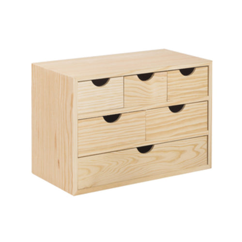 Cassettiera Mini 6 Cassetti 40X20Xh28 Cm- Astigarraga Kit Line- 1,0 Pz