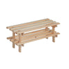 Portascarpe Componibile In Pino Cm 75X25,9X30 H- 1,0 Pz