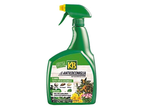 Insetticida Anticocciniglia Liquido Pronto All'Uso- - Ml.800 - 3 Pezzi Kb