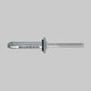 Rivetto A Strappo Testa Bombata Con Guarnizione 5,2X19,1 Mm - 250 Pezzi- Tecfi