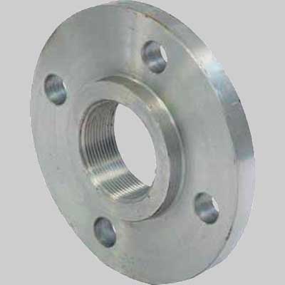 Flangia Filettata In Acciaio Al Carbonio A Saldare 11/2 Dn 40 4 Fori Ø 18 Made In Italy