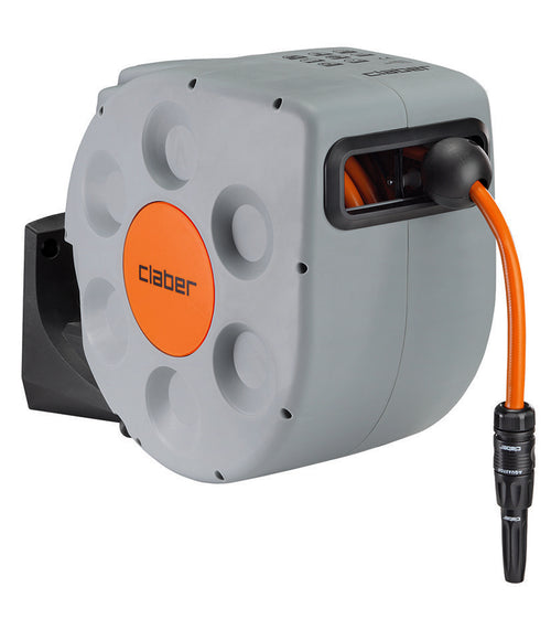 Avvolgitubo Automatico A Parete Rotoroll Evo Mt.20 Cm.49X26,5X38 Kg.9,5 8696 Claber