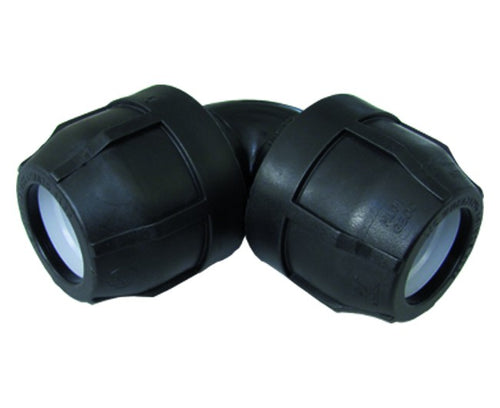 Gomito Polipropilene Doppio Ø40 Pn16 Nupigeco