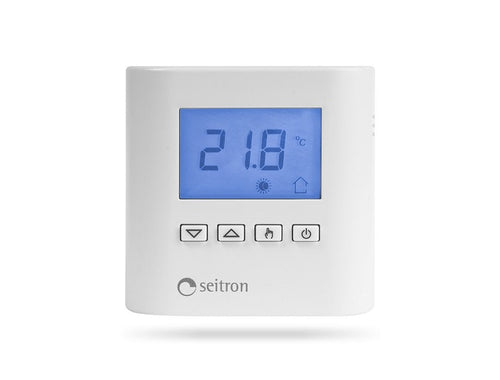 Termostato Ambiente Digitale Modello Daddy Alimentazione A Batterie Seitron