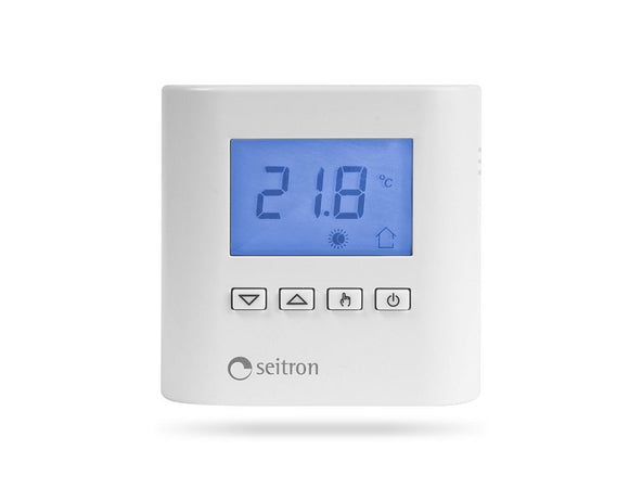 Termostato Ambiente Digitale Modello Daddy Alimentazione A Batterie Seitron