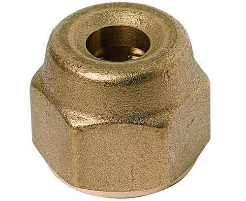 Dado Ridotto In Ottone Per Condizionamento 3/8X1/2 Pettinaroli