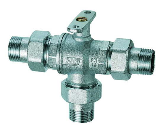 Valvola Di Zona A Sfera A Passaggio Totale A Tre Vie Motorizzabile 1 Far Rubinetterie