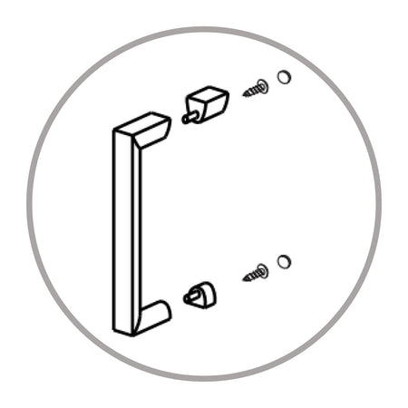 Ricambistica Box Doccia A Marchio Ambra 05 Chiusura Magnetica Per Modello Cartesio