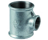 Raccordo A T Ridotto Femmina In Ghisa Malleabile Zincata 1X1/2X1 Georg Fisher