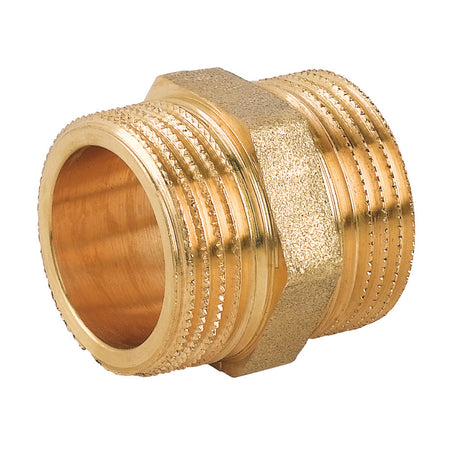 Raccordo Diritto Maschio In Ottone Giallo Modello 1500 3/8 Tiemme Raccorderie Spa