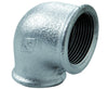 Raccordo Curvo Ridotto Femmina Femmina In Ghisa Malleabile Zincata 2X11/4 Idroweb