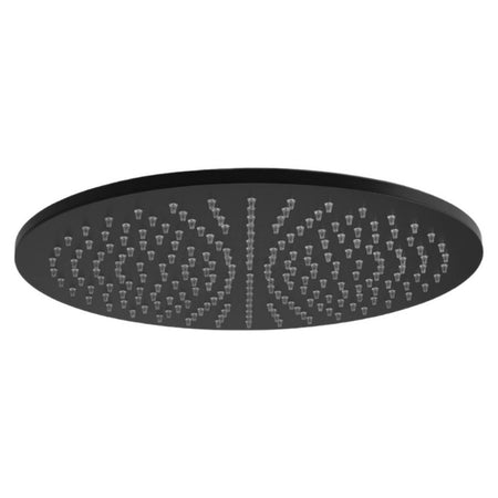 Soffione Tondo In Ottone Nero Opaco Modello Master 1/2 - 1 Getto - ?225Mm Rubinetteria Paffoni Spa