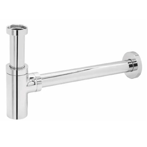 Sifone Tondo In Ottone Cromato Modello Visual Eco 11/4 X 32Mm Idroweb