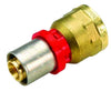 Raccordo Diritto Femmina Per Tubo Multistrato A Pressare Modello Al-Cobrapex 3/4 Ø26 Tiemme Raccorderie Spa