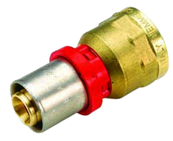 Raccordo Diritto Femmina Per Tubo Multistrato A Pressare Modello Al-Cobrapex 3/4 Ø26 Tiemme Raccorderie Spa