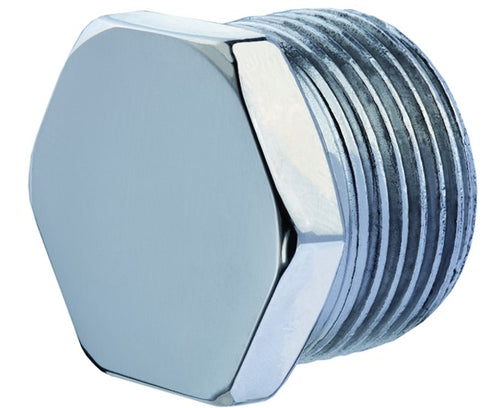 Tappo Maschio In Acciaio Zincato 1/2 Idroweb