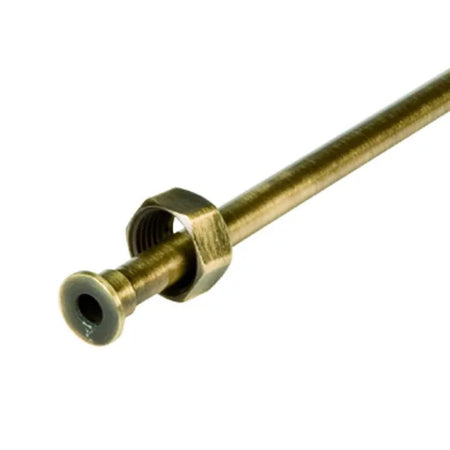 Cannetta Rigida Con Cartella E Dado In Ottone Bronzato F1/2Xø10 Mm 400 Bronzato Porta & Bini Rubinetterie Snc