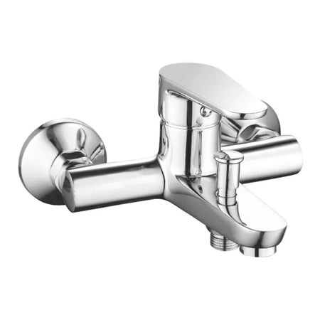 Rubinetto Miscelatore Monocomando Vasca Esterno Con Doccia Serie Pink 2.0 C/Attacco Duplex E Flessibile 1,5Mt