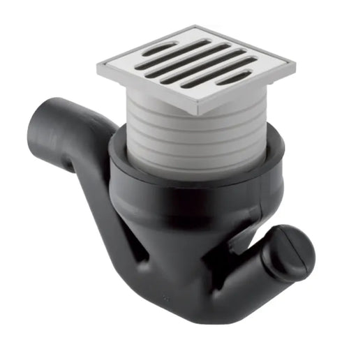 Sifone A Pavimento In Pp Con Griglia In Acciaio Mm 50 Geberit