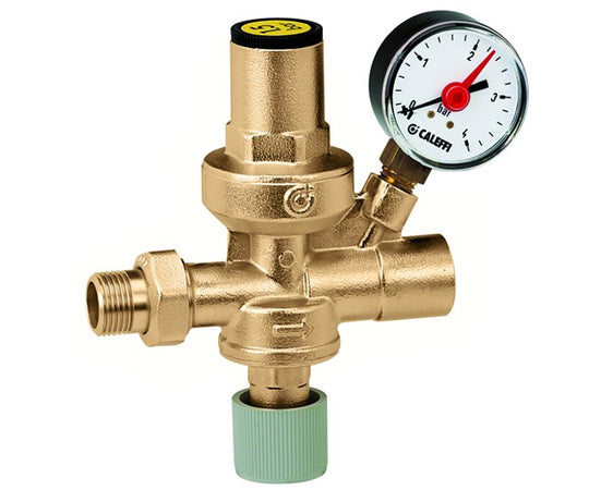 Gruppo Di Riempimento Automatico Con Rubinetto - Filtro - Valvola Di Non Ritorno E Manometro 1/2 Caleffi Spa