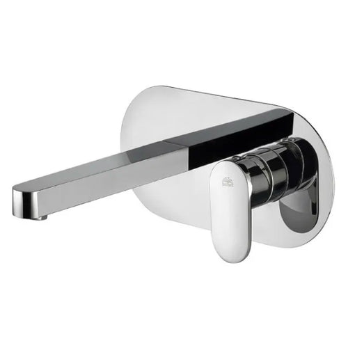 Rubinetto Miscelatore Monocomando Lavabo Incasso 2 Fori C/Bocca A Muro Serie Candy 1/2 Rubinetteria Paffoni Spa