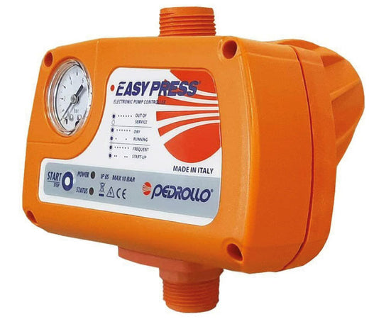 Regolatore Elettronico Di Pressione Tipo Press Control Potenza Max:0,75Kw (Hp 1) P.Ripartenza: 1,5 Bar Pedrollo S.P.A.