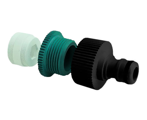 Kit Innesto Rapido Per Rubinetto M 3/4 - M22 Idroblock Blister