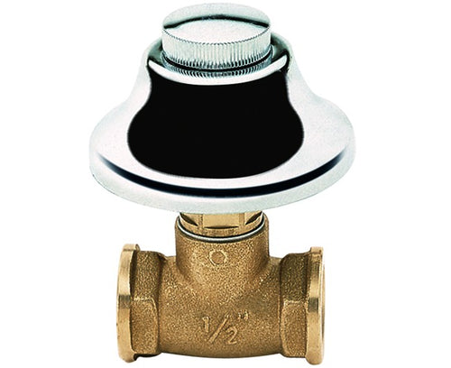 Rubinetto Arresto Incasso A Vitone In Ottone Con Cappuccio 1/2 Itap S.P.A.