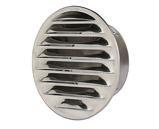 Griglia Circolare Da Incasso In Alluminio Con Retina Ø140 Vecam-Co S.P.A