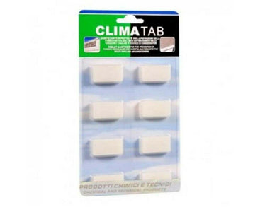 Sanitizzante In Pastiglie Per Le Vaschette Di Scarico Condensa Dei Climatizzatori Climatab Blister Da 8 Pastiglie Facot Chemicals Snc Di Rimoldi